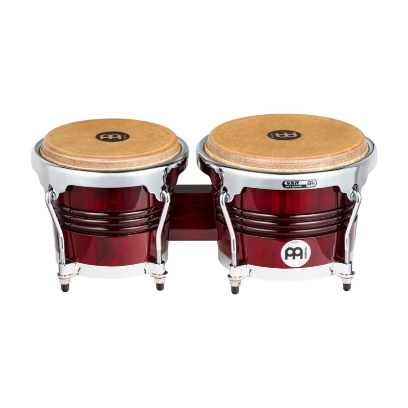 meinl-percussion-marathon-exclusive-bongos-6-75-and-8-pine-bongos-wine-red Meinl Percussion Marathon Exclusive Bongos 6.75" And 8" Pine Bongos - Wine Red