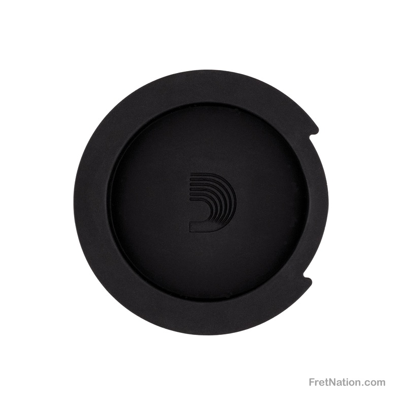d-addario-screeching-halt-sound-hole-cover-for-acoustic-guitar-large-black-pw-sh-01 D'Addario Screeching Halt Sound Hole Cover for Acoustic Guitar Large Black - PW-SH-01