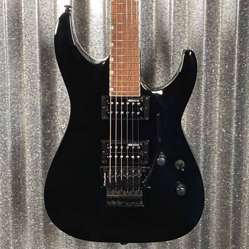 esp-ltd-mh-200-black-guitar-mh200blk-0313-used ESP LTD MH-200 Black Guitar MH200BLK #0313 Used
