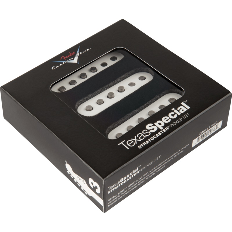 fender-custom-shop-texas-special-stratocaster-pickup-set-neck-middle-bridge-09922111000-white-covers Fender Custom Shop Texas Special Stratocaster Pickup Set (Neck, Middle, Bridge) #09922111000 - White Covers