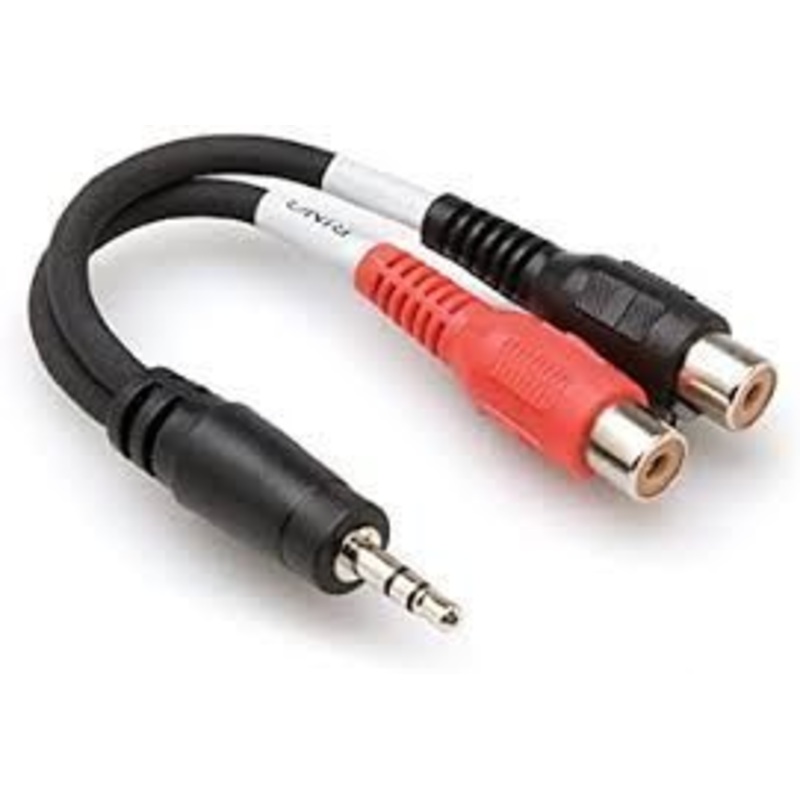 hosa-yra-154-3-5-mmtrs-2-rca-f Hosa YRA-154 3.5 Mmtrs 2 Rca(F)