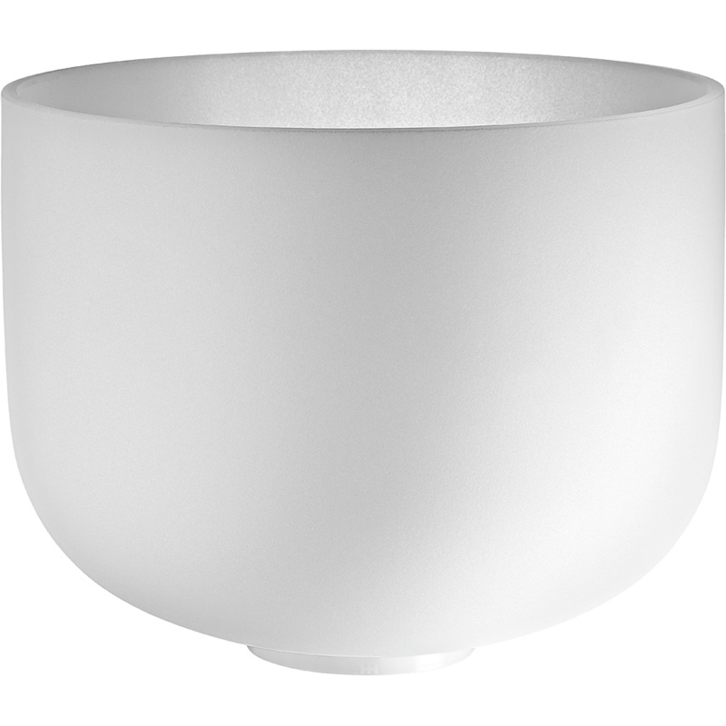 meinl-sonic-energy-crystal-singing-bowl-white-frosted-12-30-cm-note-f4-heart-chakra-csb12f MEINL Sonic Energy Crystal Singing Bowl, white-frosted, 12" / 30 cm, Note F4, Heart Chakra (CSB12F)