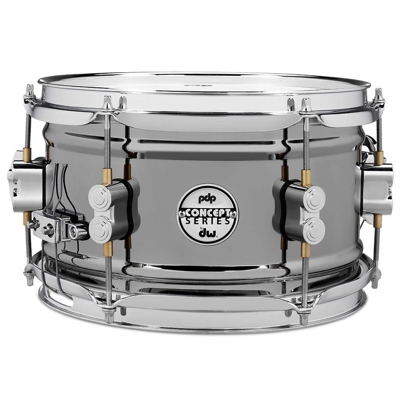 pacific-drums-concept-series-6x10-snare-drum-black-nickel-over-steel-pdsn0610bncr Pacific Drums Concept Series 6x10" Snare Drum - Black Nickel Over Steel (PDSN0610BNCR)