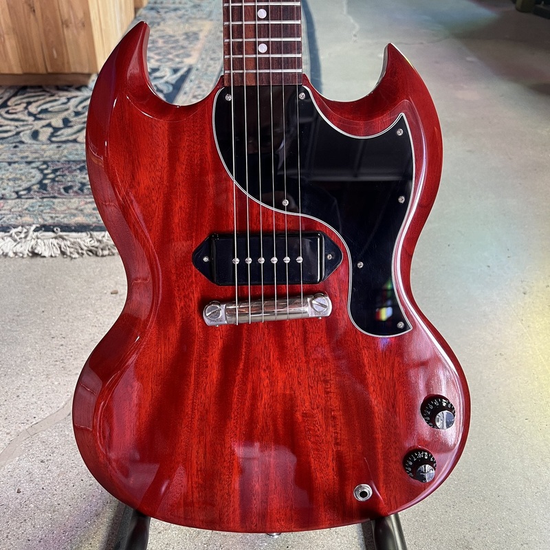 2018-gibson-sg-junior-vintage-cherry 2018 Gibson SG Junior - Vintage Cherry