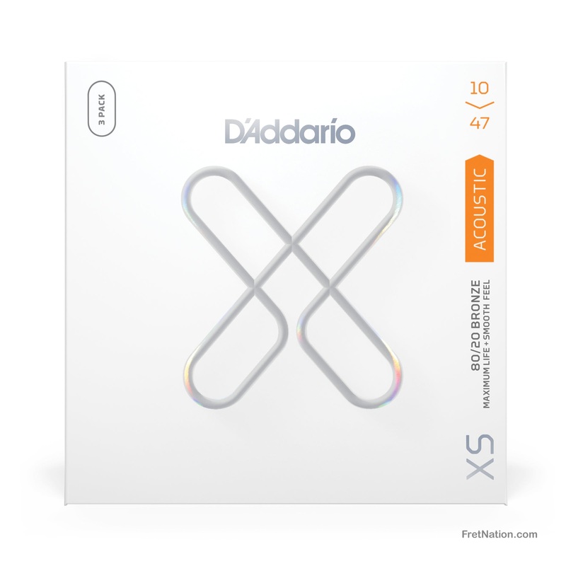 d-addario-xs-coated-80-20-bronze-acoustic-guitar-3-pack-6-string-10-47-extra-light-xsabr1047-3p D'Addario XS Coated 80/20 Bronze Acoustic Guitar 3-Pack - 6-String 10-47 Extra Light XSABR1047-3P