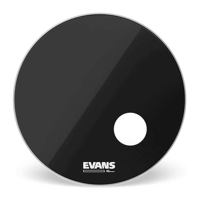 evans-eq3-resonant-series-black-bass-drum-head-22-inch Evans EQ3 Resonant Series Black Bass Drum Head, 22 Inch