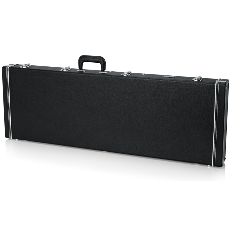 gator-bass-guitar-deluxe-wood-case-gw-bass-black Gator Bass Guitar Deluxe Wood Case GW-BASS - Black