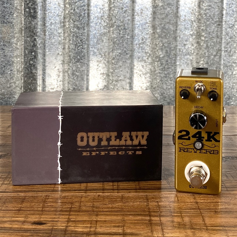 outlaw-effects-24k-reverb-compact-guitar-effect-pedal-demo Outlaw Effects 24K Reverb Compact Guitar Effect Pedal Demo