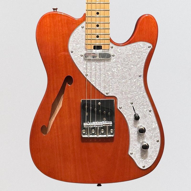 aria-teg-tl-modern-classic-thinline-semi-hollow-tele-style-electric-guitar-natural Aria TEG-TL Modern Classic Thinline Semi Hollow Tele Style Electric Guitar - Natural