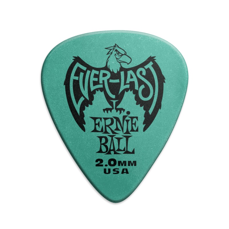 ernie-ball-2-00mm-teal-everlast-guitar-pick-each Ernie Ball 2.00mm Teal Everlast Guitar Pick - Each