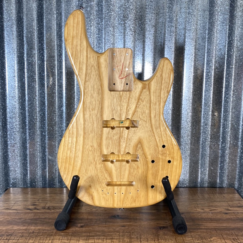 g-l-tribute-mj4-natural-ash-4-string-bass-body-only-used G&L Tribute MJ4 Natural Ash 4 String Bass Body Only Used