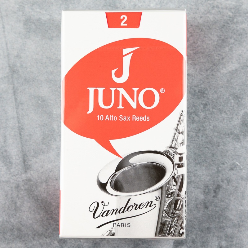 juno-alto-sax-reeds-strength-2-box-of-10 Juno Alto Sax Reeds, Strength 2 (Box of 10)