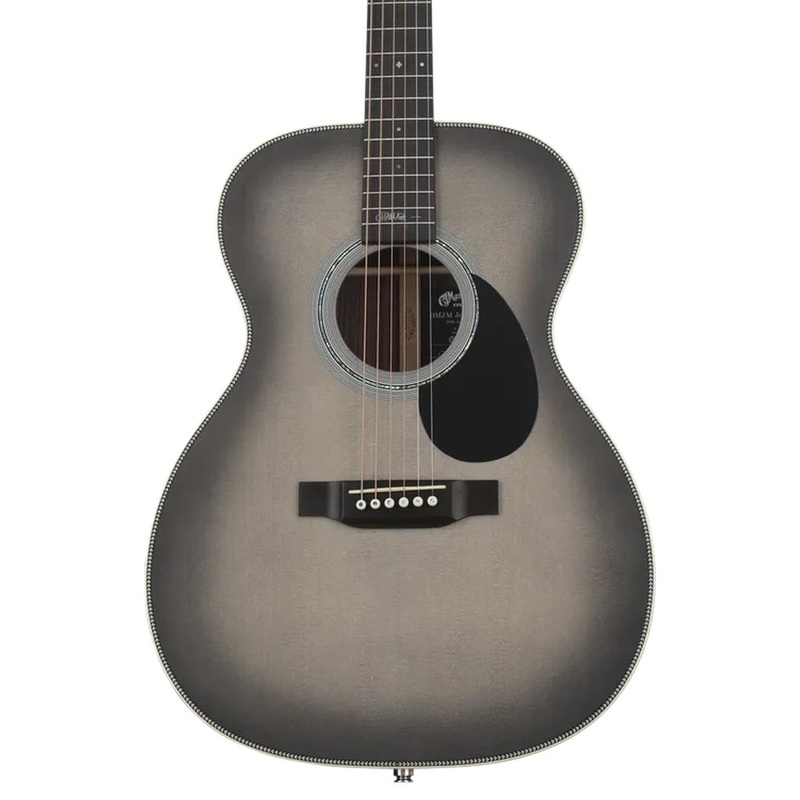martin-omjm-john-mayer-20th-anniversary-acoustic-electric-guitar-platinum-gray-burst Martin OMJM John Mayer 20th Anniversary Acoustic-Electric Guitar - Platinum Gray Burst