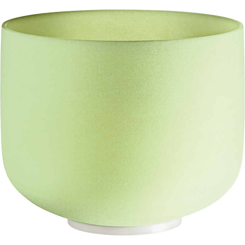 meinl-sonic-energy-emerald-crystal-singing-bowl-frosted-10-25-cm-note-f4-heart-chakra-csbe10f MEINL Sonic Energy Emerald Crystal Singing Bowl, frosted, 10" / 25 cm, Note F4, Heart Chakra (CSBE10F)