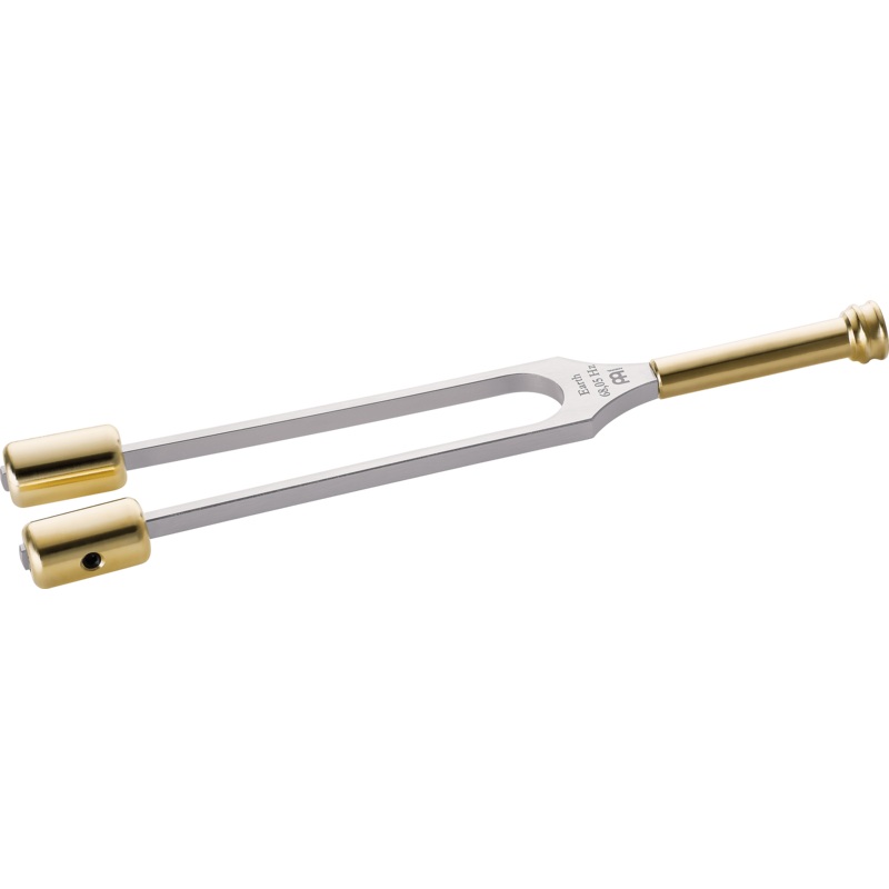 meinl-sonic-energy-grounding-therapy-tuning-fork-earth-year-om-68-05-hz-nickel-plated-steel-eco-brass-handle-ttf-e-g Meinl Sonic Energy Grounding Therapy Tuning Fork, Earth Year / Om 68.05 Hz - Nickel-Plated Steel, ECO BRASS Handle (TTF-E-G)