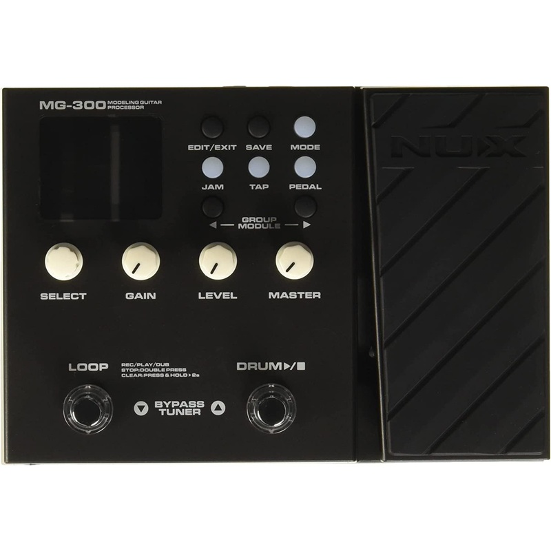 nux-mg-300-multi-effects-pedal-tsac-hd-pre-effects-amp-modeling-algorithm-core-image-post-effects-ir-56-drum-beats-60-seconds-phrase-loop NUX MG-300 Multi Effects Pedal TSAC-HD Pre-Effects,Amp Modeling algorithm,CORE-IMAGE Post-Effects,IR,56 drum beats,60 seconds Phrase Loop