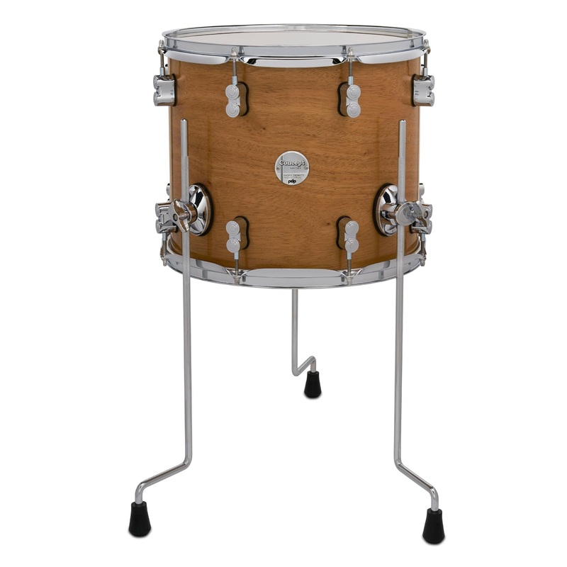 pdp-concept-series-maple-exotic-floor-tom-12x14-natural-honey-mahogany-pdcmx1214tthm PDP Concept Series Maple Exotic Floor Tom, 12x14, Natural Honey Mahogany (PDCMX1214TTHM)