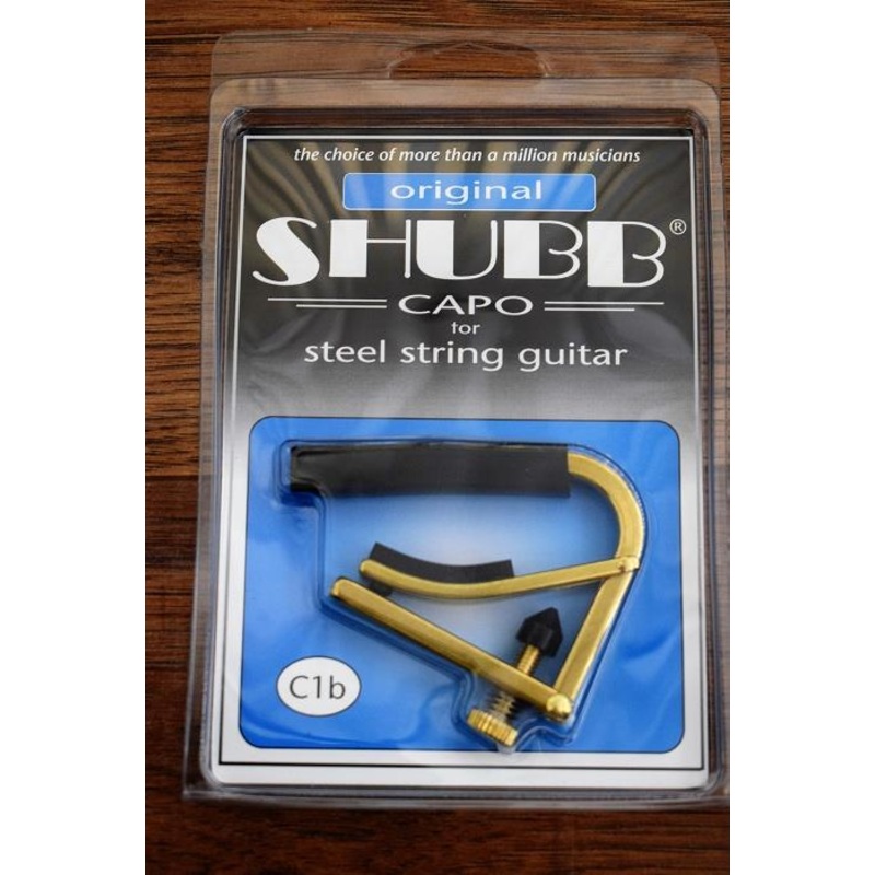 shubb-original-c-series-c1b-steel-string-acoustic-and-electric-brass-guitar-capo Shubb Original C-Series C1b Steel String Acoustic and Electric Brass Guitar Capo