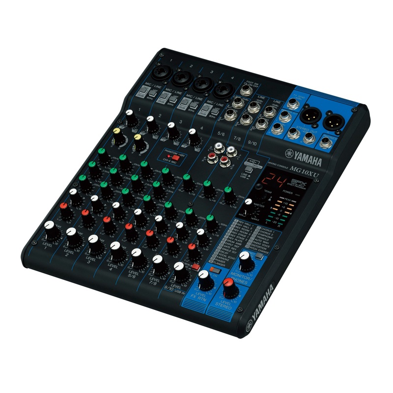 yamaha-mg10xu-10-channel-mixing-console Yamaha MG10XU 10-Channel Mixing Console