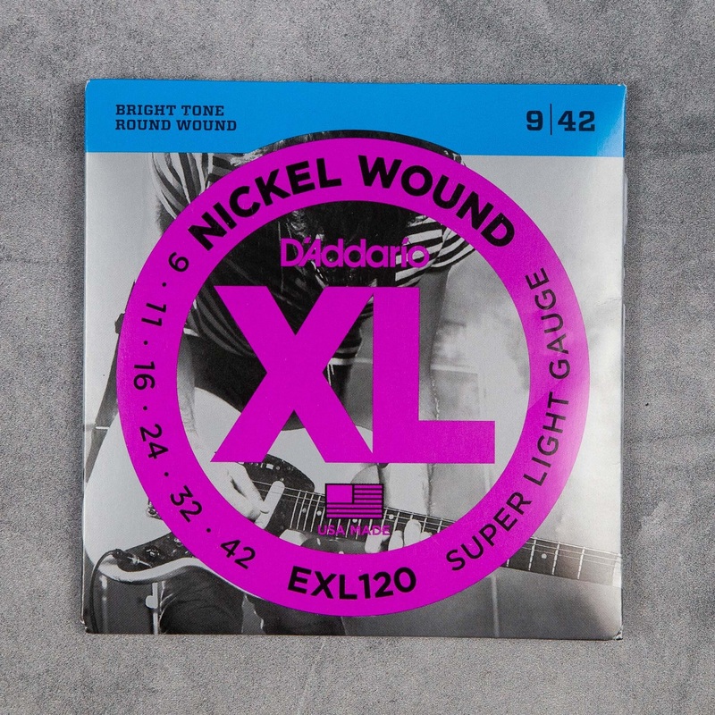 d-addario-exl120-nickel-wound-electric-guitar-strings-09-42-super-light-set D'Addario EXL120 Nickel Wound Electric Guitar Strings, 09-42, Super Light Set