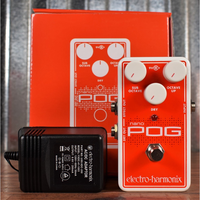 electro-harmonix-ehx-nano-pog-polyphonic-octave-generator-guitar-effect-pedal Electro-Harmonix EHX Nano POG Polyphonic Octave Generator Guitar Effect Pedal