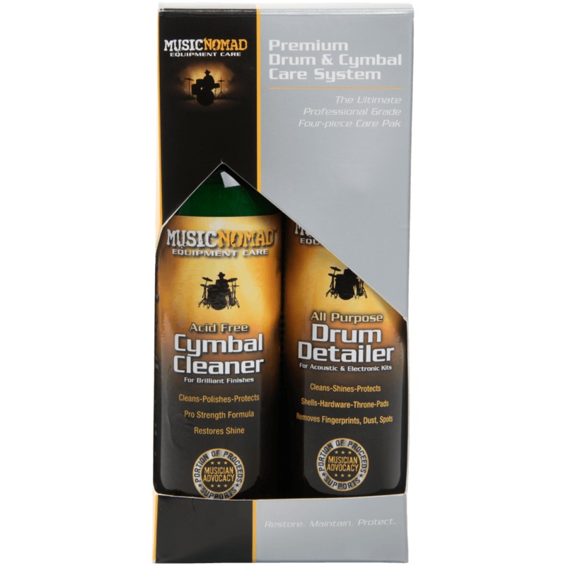 music-nomad-premium-drum-cymbal-care-system-mn112 Music Nomad - Premium Drum & Cymbal Care System MN112