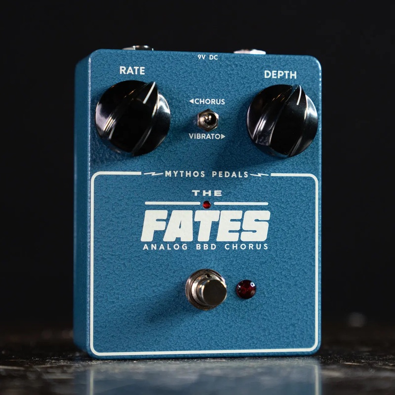 mythos-pedals-the-fates-analog-chorus-vibrato-pedal Mythos Pedals The Fates Analog Chorus/Vibrato Pedal