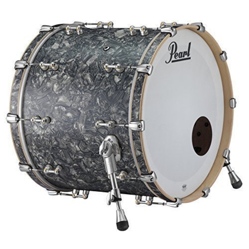 pearl-music-city-custom-pure-26-x16-bass-drum-w-o-bb3-mount-pewter-abalone Pearl Music City Custom Pure 26"x16" Bass Drum w/o BB3 Mount PEWTER ABALONE