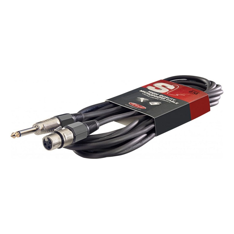 stagg-smc6xp-microphone-cable-6m-20ft-xlr-female-to-1-4-jack-smc6xp Stagg SMC6XP Microphone Cable 6m (20ft) XLR Female to 1/4" Jack (SMC6XP)