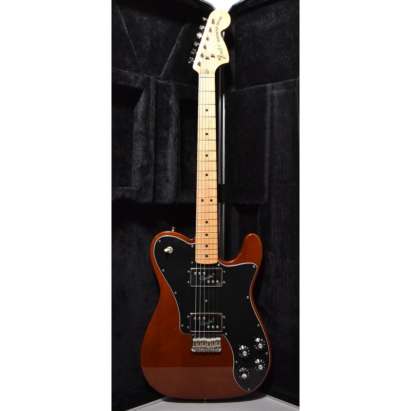 2010-fender-classic-series-72-telecaster-deluxe-reissue-mocha-mim-w-hsc 2010 Fender Classic Series '72 Telecaster Deluxe Reissue Mocha MIM w/HSC