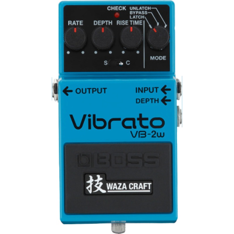 boss-waza-craft-vb-2w-vibrato-effect-pedal BOSS Waza Craft - VB-2w - Vibrato Effect Pedal