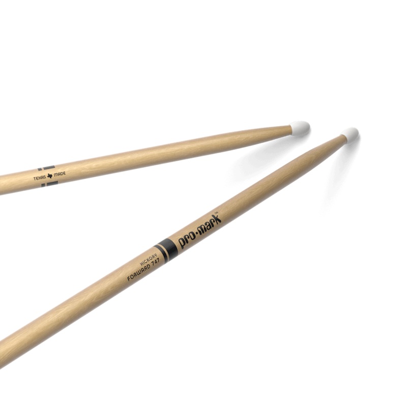 classic-forward-747-hickory-drumstick-oval-nylon-tip Classic Forward 747 Hickory Drumstick, Oval Nylon Tip