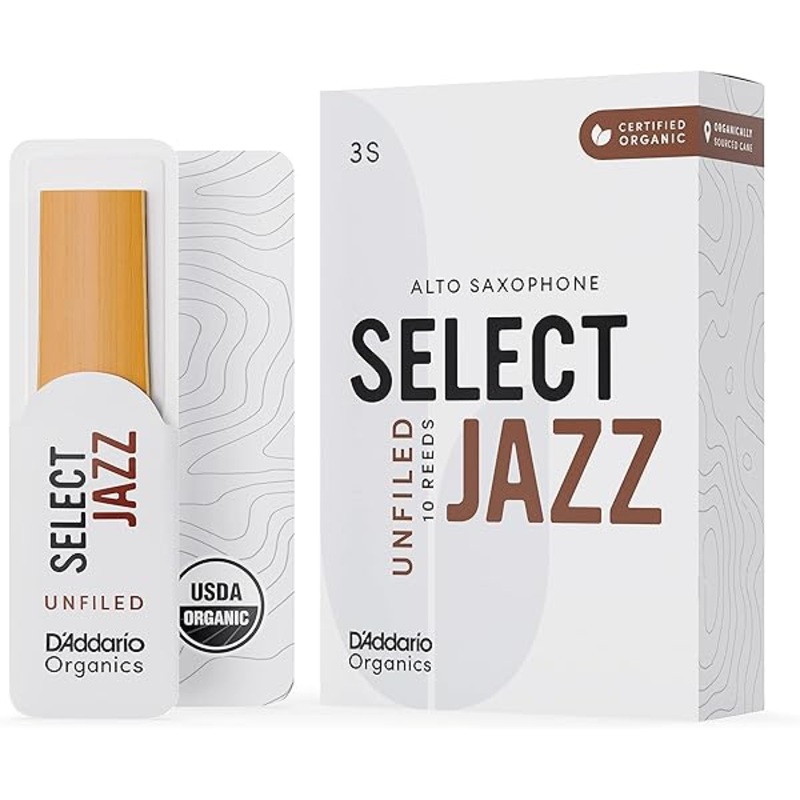d-addario-rrs10asx3s-select-jazz-unfiled-single-alto-sax-reed-3s D'Addario RRS10ASX3S Select Jazz UNFILED SINGLE Alto Sax Reed 3S