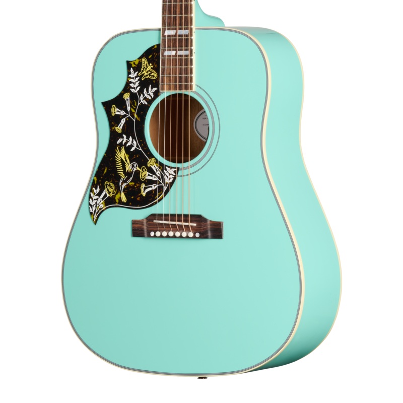 gibson-hummingbird-standard-left-handed-southwestern-turquoise Gibson Hummingbird Standard, Left-Handed, Southwestern Turquoise