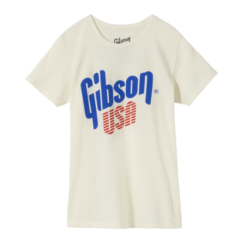 gibson-usa-women-s-tee-white Gibson USA Women's Tee White