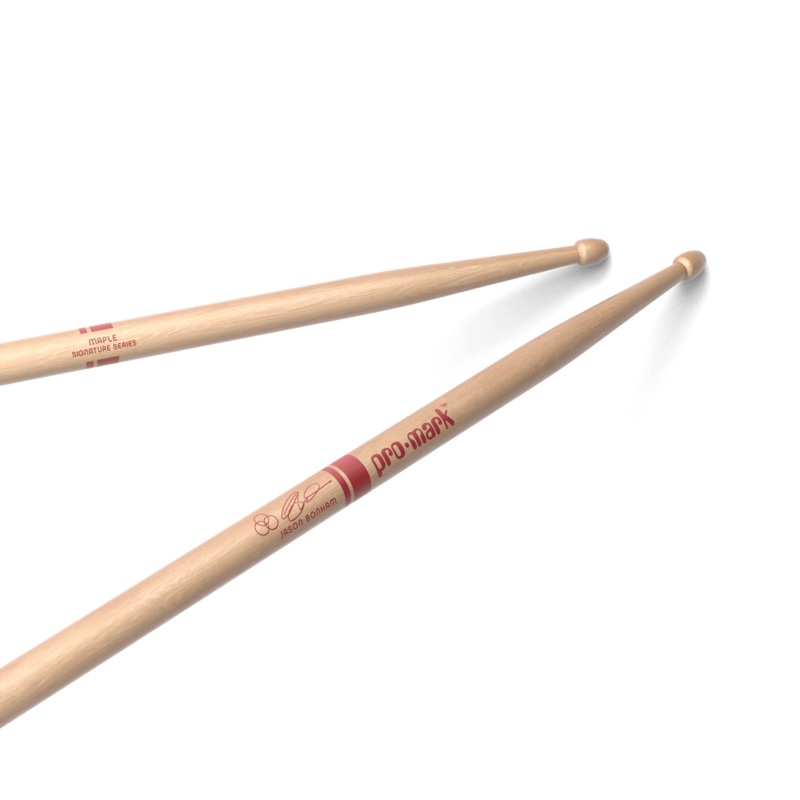 jason-bonham-531-maple-drumstick-wood-tip Jason Bonham 531 Maple Drumstick, Wood Tip