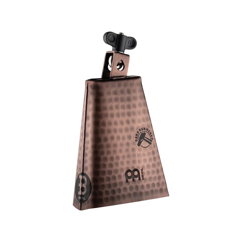 meinl-6-1-4-hand-hammered-steel-cowbell-copper-color-finish Meinl 6 1/4" Hand Hammered Steel Cowbell- Copper Color Finish