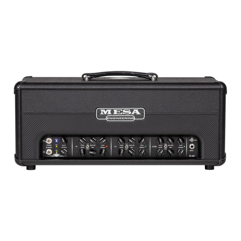 mesa-boogie-triple-crown-50-head-black-bronco-uk Mesa/Boogie Triple Crown 50 Head, Black Bronco, UK