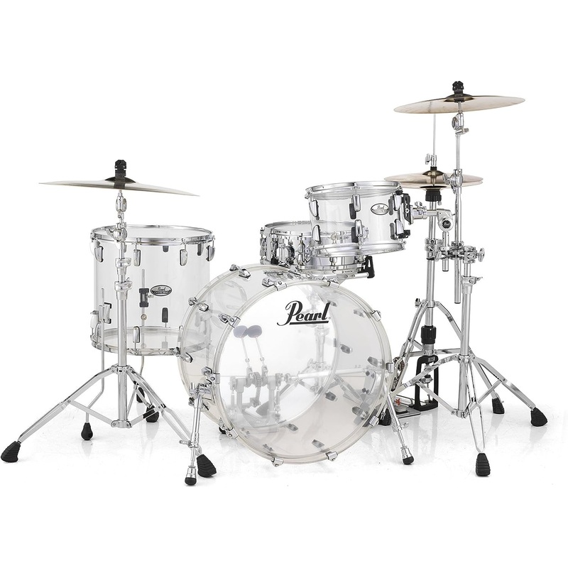 pearl-crystal-beat-3-pc-shell-pack-in-ultra-clear-acrylic-730-crb503p-c730 Pearl Crystal Beat 3-pc. Shell Pack in Ultra Clear Acrylic (#730) (CRB503P/C730)