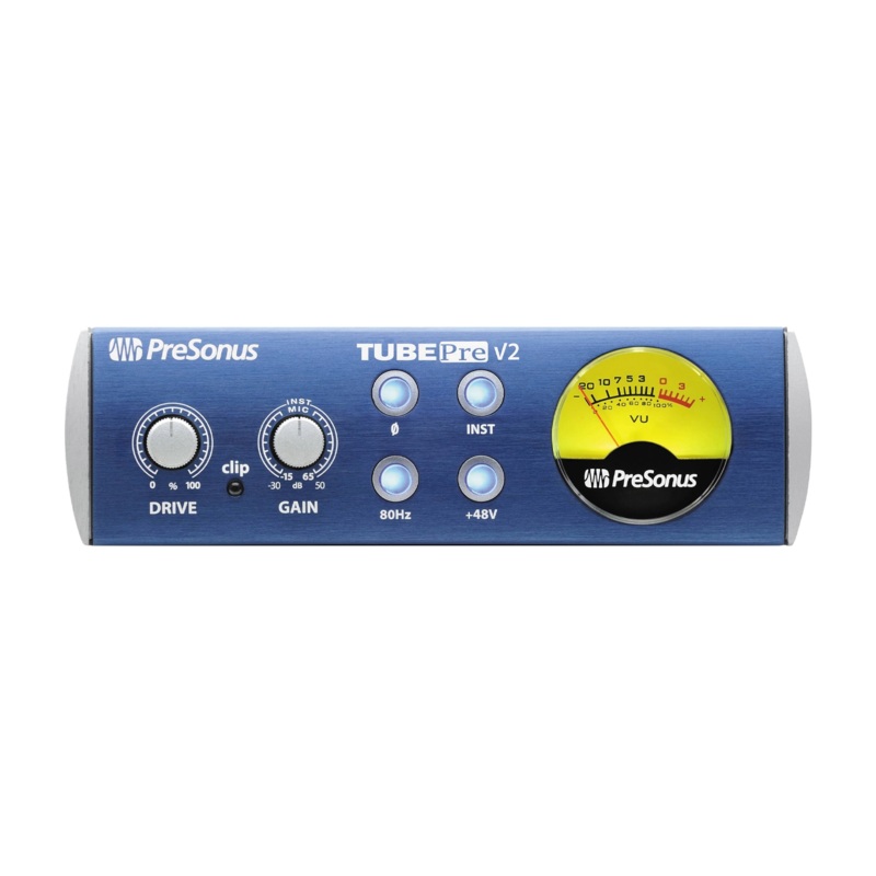 presonus-tubepre-v2-tube-microphone-preamp PreSonus TUBEPRE V2 Tube Microphone PreAmp