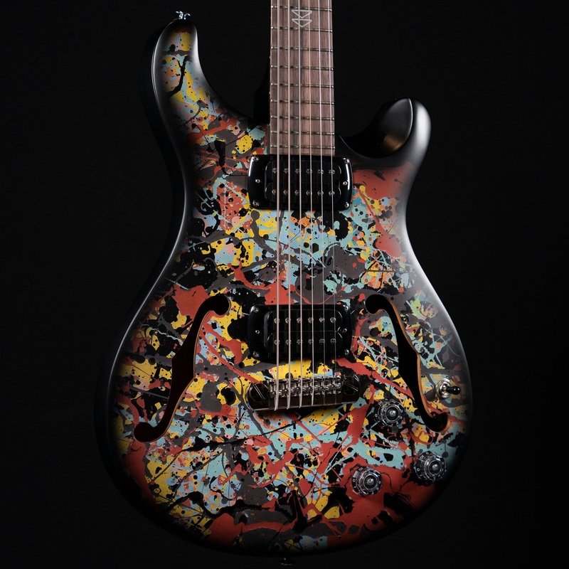prs-se-ed-sheeran-cosmic-splash-limited-edition-hollowbody-i-piezo-baritone PRS SE Ed Sheeran Cosmic Splash Limited Edition Hollowbody I Piezo Baritone