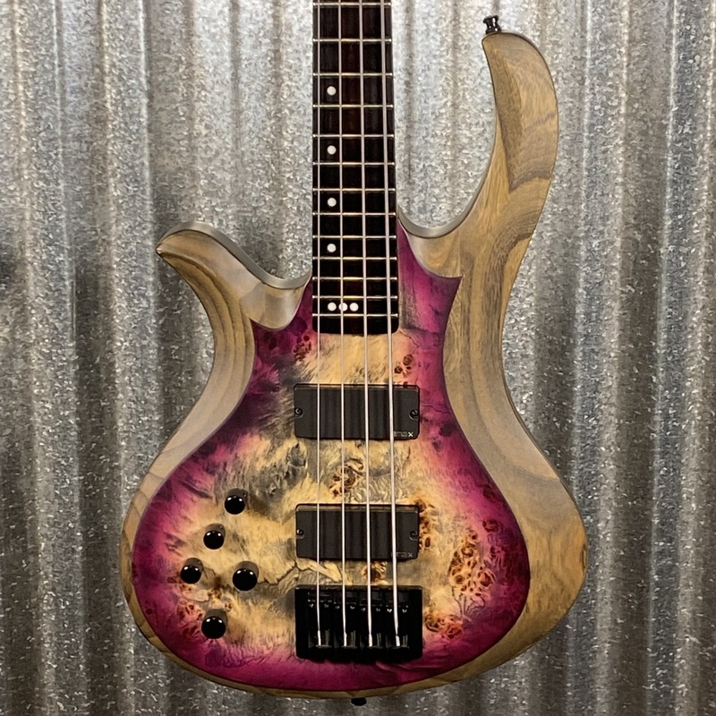 schecter-riot-4-string-bass-aurora-burst-left-hand-3341-used Schecter Riot 4 String Bass Aurora Burst Left Hand #3341 Used