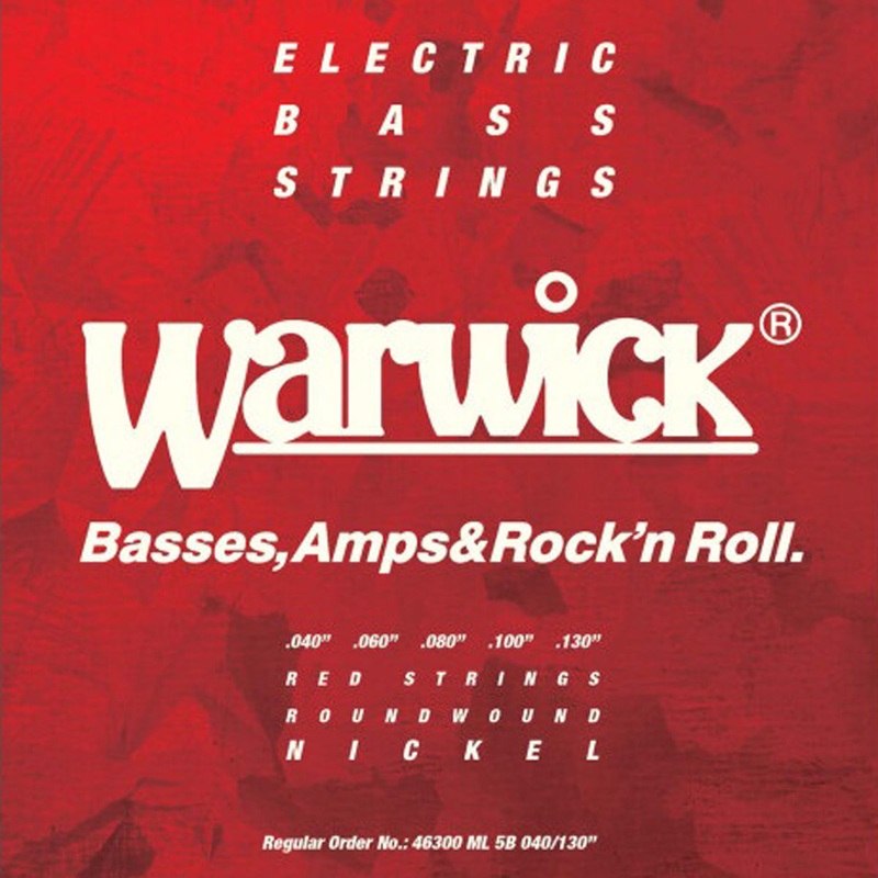 warwick-red-label-nickel-plated-steel-bass-string-set-long-scale-5-string-40-130-46300-ml-5-040-130 Warwick Red Label Nickel Plated Steel Bass String Set Long Scale - 5-String 40-130 46300 ML 5 040/130"