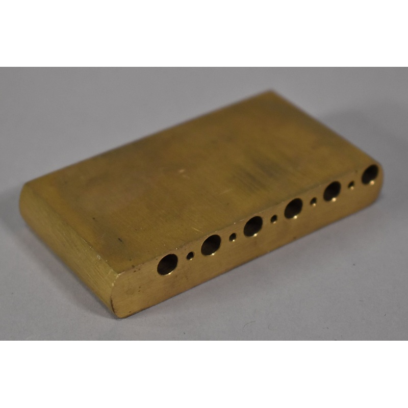 1980s-schecter-usa-tremolo-block-brass-nos 1980s Schecter USA Tremolo Block Brass NOS