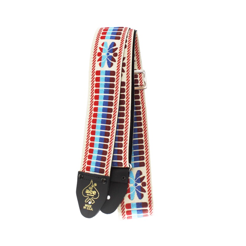 ace-vintage-reissue-big-sky-guitar-strap-by-d-andrea-made-in-the-usa Ace Vintage Reissue Big Sky Guitar Strap by D'Andrea - Made in the USA