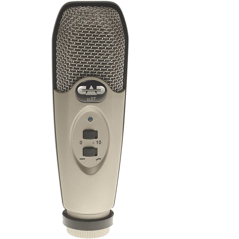 cad-audio-u37-usb-studio-condenser-recording-microphone CAD Audio U37 USB Studio Condenser Recording Microphone