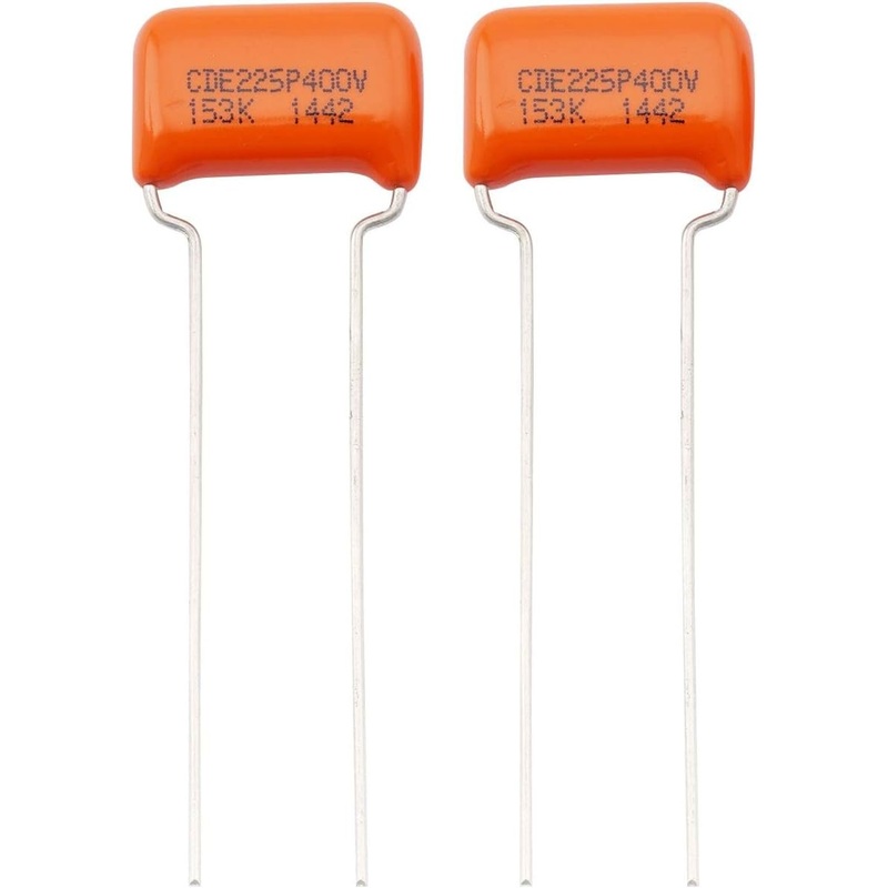 cde-sprague-orange-drop-capacitors-tone-caps-polyester-film-015uf-225p-153k-400v-for-guitar-or-bass-set-of-2-400v-0-015uf CDE Sprague Orange Drop Capacitors, Tone Caps, Polyester Film .015uF 225P 153K 400V for Guitar or Bass (Set of 2) 400V 0.015uF