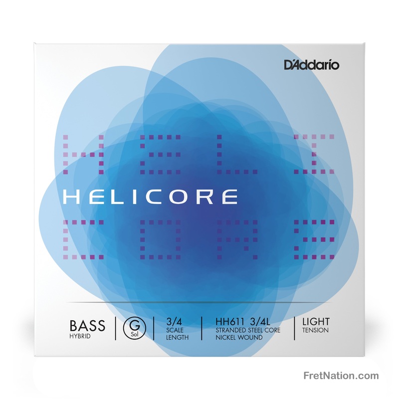 d-addario-helicore-single-3-4-scale-hybrid-double-bass-g-string-hh611-3-4l-light D'Addario Helicore Single 3/4 Scale Hybrid Double Bass G String - HH611 3/4L Light