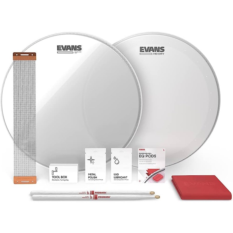 evans-estuk-13hdd-1-13-hd-dry-snare-tune-up-kit Evans ESTUK-13HDD-1 13" HD Dry Snare Tune Up Kit