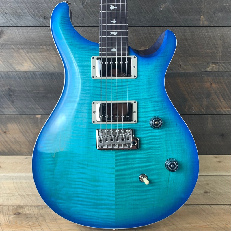 floor-model-prs-ce-24-tgs-spec-limited-57-08-pickups-makena-blue-360991 Floor Model PRS CE 24 TGS Spec. Limited 57/08 Pickups - Makena Blue 360991